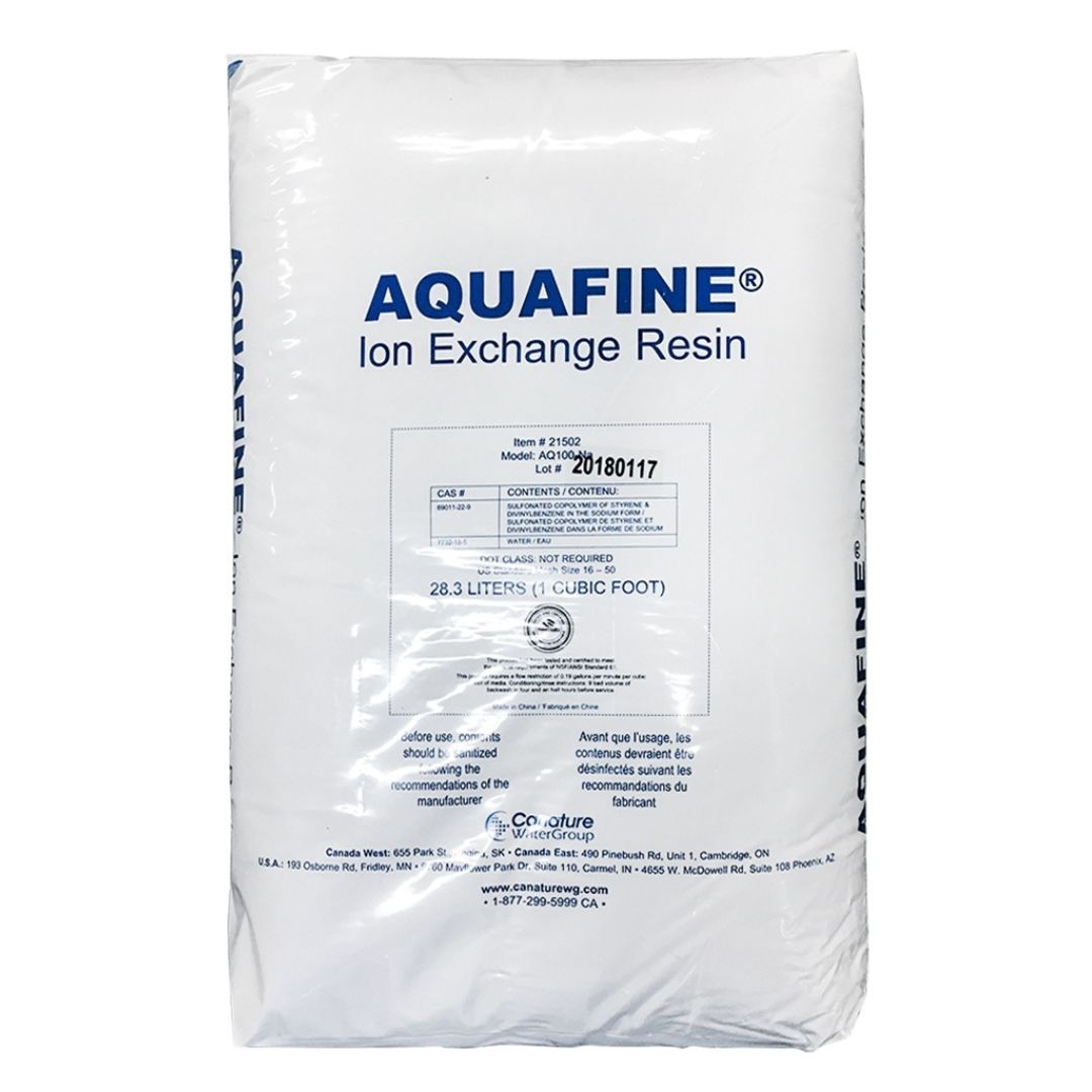 Aquafine® Fine Mesh Premium Ion Exchange Resin (for well water with iron)