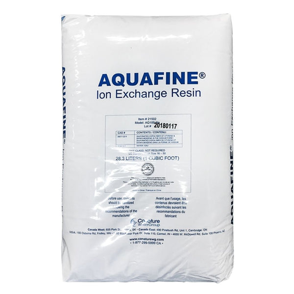 Aquafine® Fine Mesh Premium Ion Exchange Resin (for well water with iron)