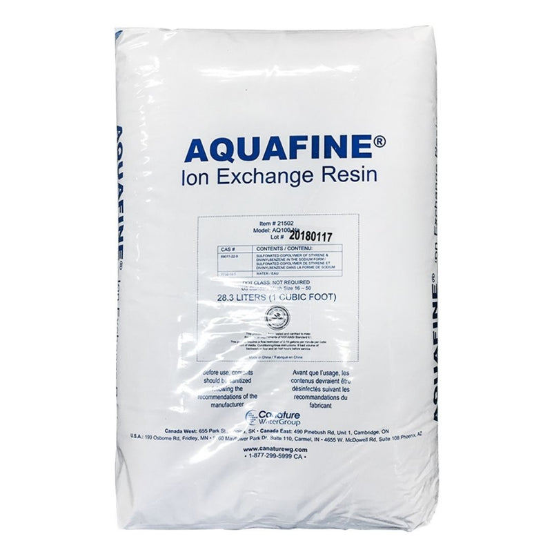 Aquafine® Fine Mesh Premium Ion Exchange Resin (for well water with iron)